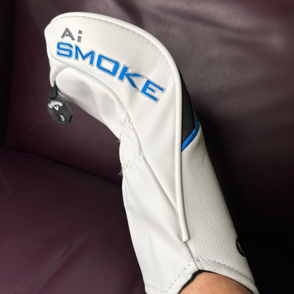 Callaway 3 Paradym Smoke Ai Wood Head Cover YJ-2312